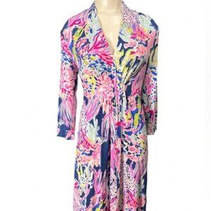 Lilly Pulitzer Margate Sunken Treasure Dress Size L